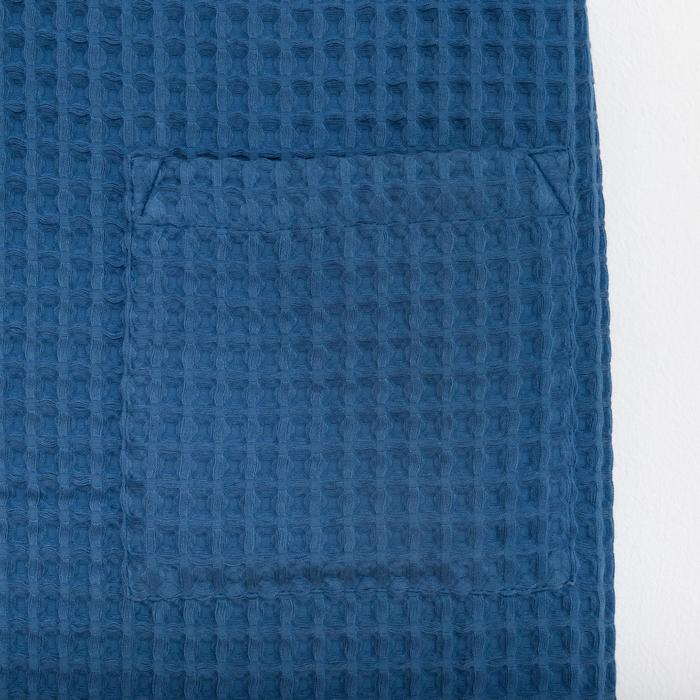 Килт вафельный банный Этель «Boho» 75*145 см. цв. синий, 100% хл, 290 г/м2 Килт вафельный банный Этель «Boho» 75*145 см. цв. синий, 100% хл, 290 г/м2