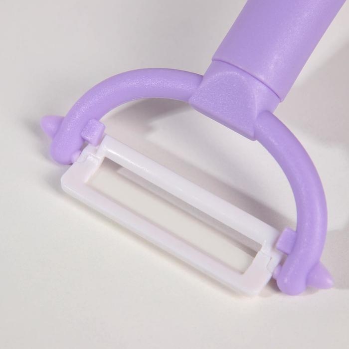 Овощечистка керамическая Доляна &laquo;Италия&raquo;, 13 см, цвет МИКС