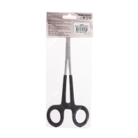 Зажим-корнцанг рыболовный Namazu, L-180 мм, прорезиненные ручки, нержавеющая сталь