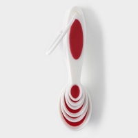 Набор мерных ложек Доляна &laquo;Тепло&raquo;, 6 шт: 0,62/1,25/2,5/5/7,4/15 мл, цвет МИКС