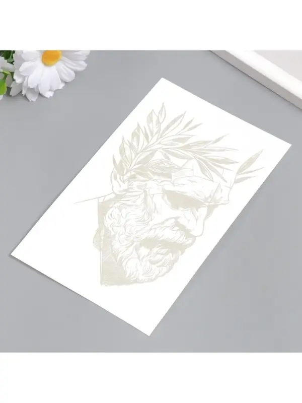 Переводная тату на тело &laquo;Скульптура&raquo;, 18&times;11 см