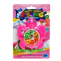 Рыбалка заводная &laquo;Черепашка&raquo;, 6 рыбок, 1 удочка, МИКС