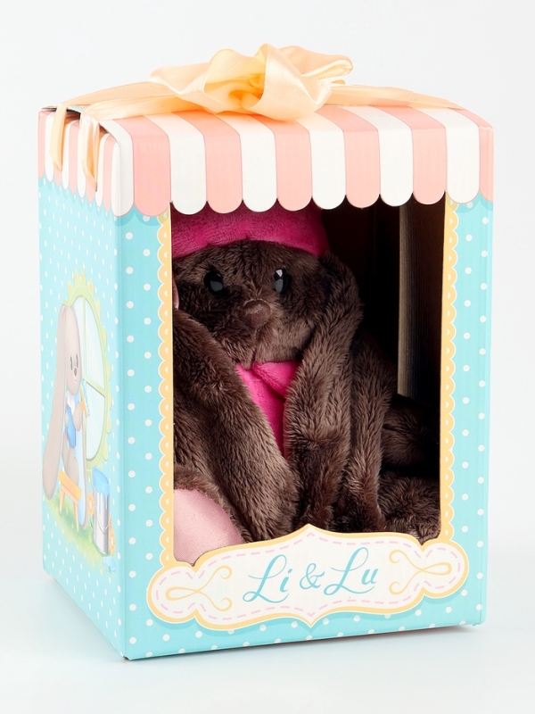 Мягкая игрушка &laquo;Зайка Li в розовой одежде&raquo;