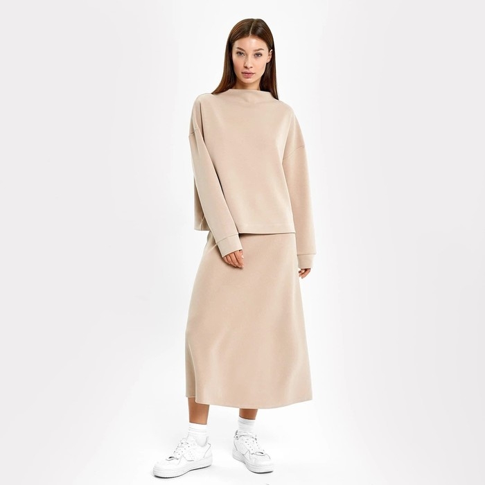 Джемпер женский, цвет бежевый, размер 44 (S)