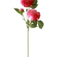 Цветы искусственные &laquo;Хризантема Бранхил черри&raquo;, d=9 см, h=49 см, тёмно-розовые