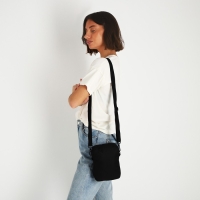 Сумка на молнии, чёрная Сумка на молнии, чёрная