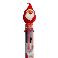 Новый год. Ручка шариковая автоматическая "Новый год", Calligrata, 6 цветов, МИКС Новый год. Ручка шариковая автоматическая "Новый год", Calligrata, 6 цветов, МИКС