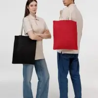 Холщовая сумка на плечо Juhu, черная