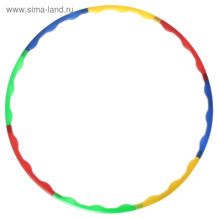 Обруч разборный ONLYTOP, d=80 см, толщина 2 см Обруч разборный ONLYTOP, d=80 см, толщина 2 см