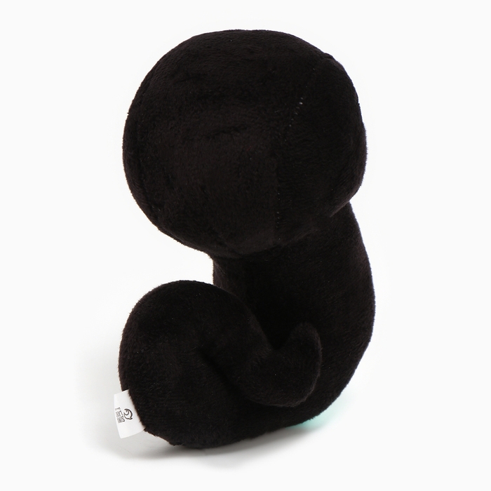 Новый год! Мягкая игрушка &laquo;Змейка&raquo;, чёрно-бирюзовая