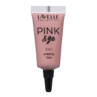 Кремовый тинт LavelleCollection Pink & Go 3 в 1, тон 01