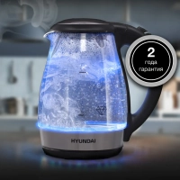 Чайник HYK-G2030 1.7л. 2200Вт черный