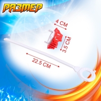 Набор волчков &laquo;Быстрая атака&raquo;, с устройством запуска, цвета МИКС