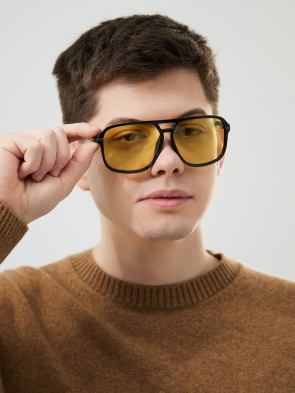 Очки антибликовые, фотохромные, хамелеон, для водителей, uv 400