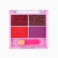 Набор детской косметики с кольцом «Сладкий виноград», тени 4 цв по 1,5 гр, блеск 10 гр, тон прозрачный Набор детской косметики с кольцом «Сладкий виноград», тени 4 цв по 1,5 гр, блеск 10 гр, тон прозрачный