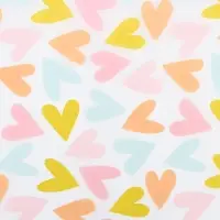 Бумага упаковочная тишью &laquo;С любовью&raquo;, 50 см &times; 70 см, 17 грамм