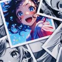 Коврик для компьютерной мыши &laquo;Аниме коллаж&raquo;, 30 х 80 см