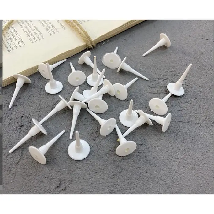 Основа для творчества и декора &laquo;Стержень с шляпкой&raquo;, набор 25 шт., размер 1 шт. &mdash; 2,9 &times; 1,5 см