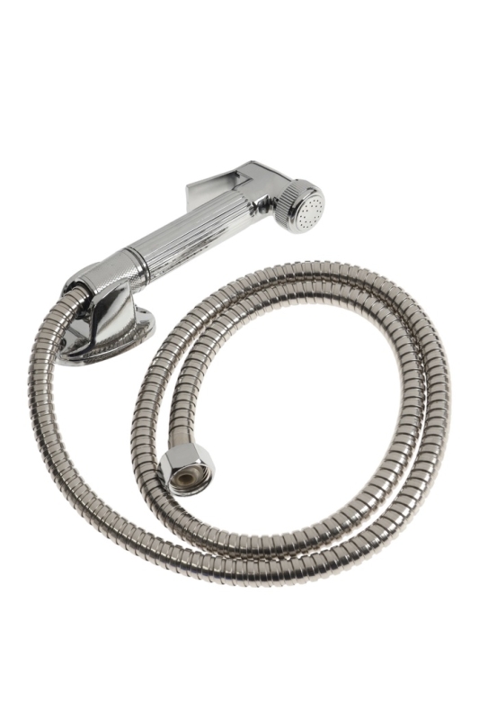 Смеситель для биде ZEIN Z4200, с гигиеническим душем, нерж. сталь, картридж 35 мм, хром