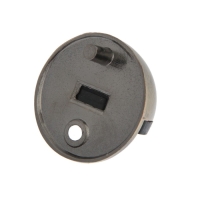 Упор дверной LOCKLAND, с крепежным штырем, d=40 мм, h=25 мм, цвет бронза Упор дверной LOCKLAND, с крепежным штырем, d=40 мм, h=25 мм, цвет бронза