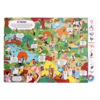 Книжка с окошками «Виммельбух. Город» Книжка с окошками «Виммельбух. Город»