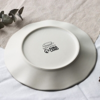 Тарелка керамическая &laquo;Самоцвет&raquo;, 21.5 см, цвет бежевый