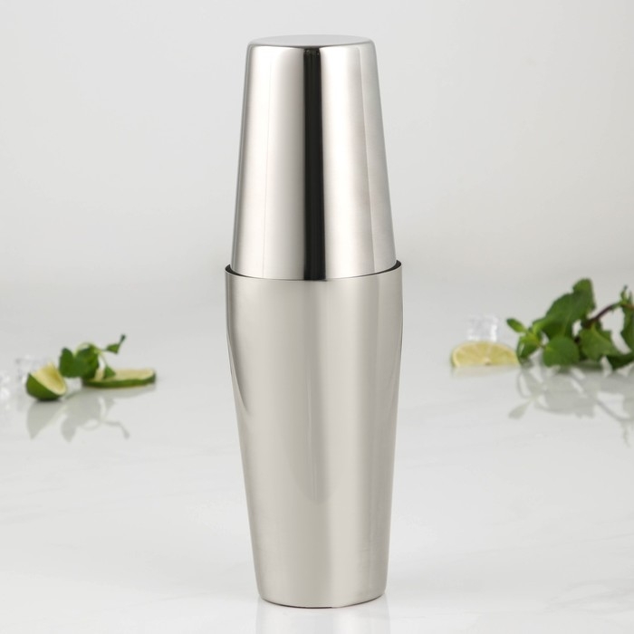 Набор бармена Olander, 10 предметов на подставке, нержавеющая сталь, серебристый