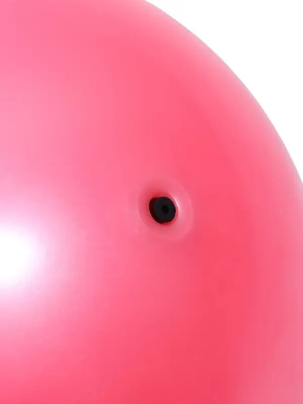Мяч для художественной гимнастики Металлик, диаметр  19см, цвет розовый