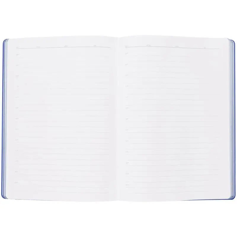 Ежедневник Flexpen, недатированный, серебристо-синий