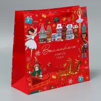 Набор пакетов ламинированных &laquo;Снежного Нового года&raquo;