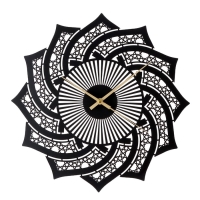 Часы настенные интерьерные &laquo;Вихрь&raquo;, плавный ход, d-40 см