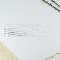 Форма ободок для кулича с тиснением &laquo;Минимализм&raquo; на пасху, 41.6&times;10 см