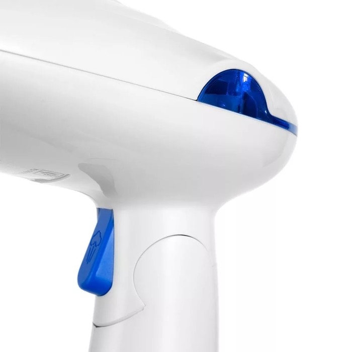 Отпариватель Kitfort КТ-9191-3, ручной, 1300 Вт, 140 мл, 22 г/мин, бело-синий Отпариватель Kitfort КТ-9191-3, ручной, 1300 Вт, 140 мл, 22 г/мин, бело-синий