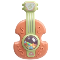 Погремушка Крошка Я &laquo;Гитара&raquo;, 12 см, оранжевый