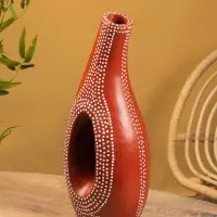 Ваза терракота &laquo;Рамос&raquo;, 22&times;19&times;54 см, керамика