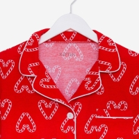 Пижама женская (рубашка и брюки) KAFTAN "Love" размер 52-54