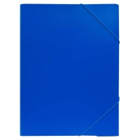 Папка на резинке А3, Calligrata, 700 мкм, до 300 листов, тиснение "песок", синяя Папка на резинке А3, Calligrata, 700 мкм, до 300 листов, тиснение "песок", синяя