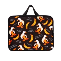 Папка с ручками текстильная А4, 360&times;245&times;70 мм, Calligrata TOP &laquo;Бананогусь&raquo;