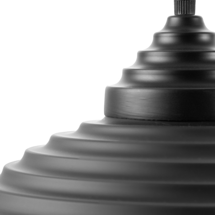 Светильник BayerLux "Купол" 1x40Вт E27 черно-золотой 40х40х22-122 см