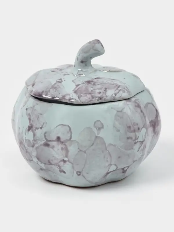 Горшок для запекания Борисовская керамика &laquo;Тыква&raquo;, 600 мл, серый