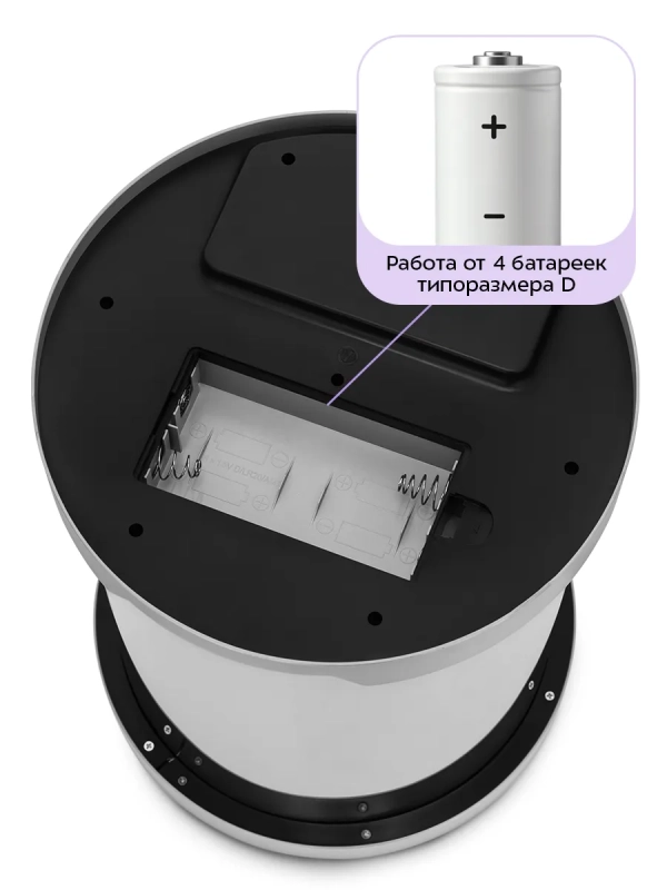 Мусорное ведро сенсорное с крышкой КТ-6808 - 9 л