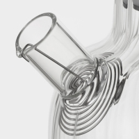 Чайник заварочный с металлической крышкой и металлическим фильтром "Свик" 600 мл 17х11см