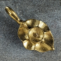 Подсвечник "Лампа" золото 6х7х15см Подсвечник "Лампа" золото 6х7х15см