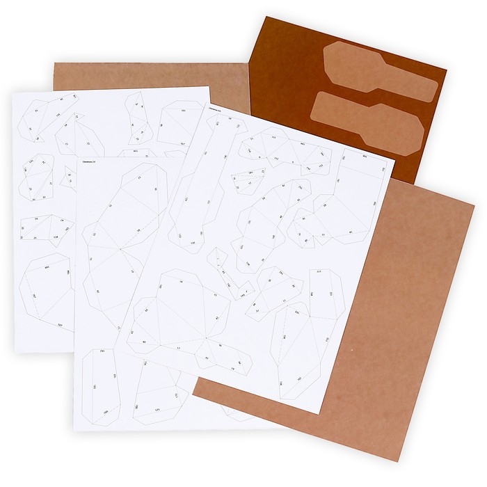 Полигональные фигуры. &laquo;Олененок&raquo;