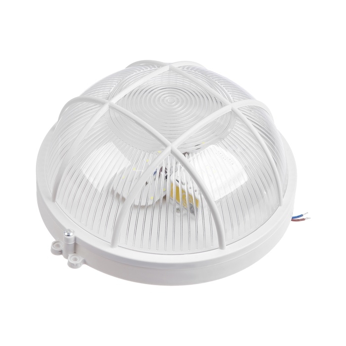 Светильник светодиодный аварийный, 8 Вт, IP54, 6500K, 220 В, пластик, белый Светильник светодиодный аварийный, 8 Вт, IP54, 6500K, 220 В, пластик, белый