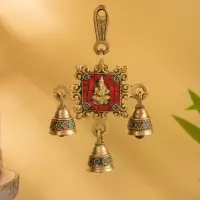 Сувенир подвеска "Ганеша" латунь 18,5х11 см