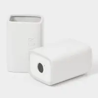 Набор для ванной "Кристаль", 4 предмета (дозатор для мыла, 2 стакана, мыльница)