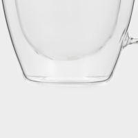 Набор кружек с двойными стенками "Doppio vetro" 350 мл 2 шт 13*11 см