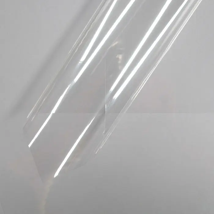 Пленка для декора и флористики, прозрачная в листах, 70&times;68 см 50 микрон