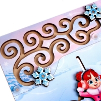 Бизиборд «Снежные выходные» Бизиборд «Снежные выходные»